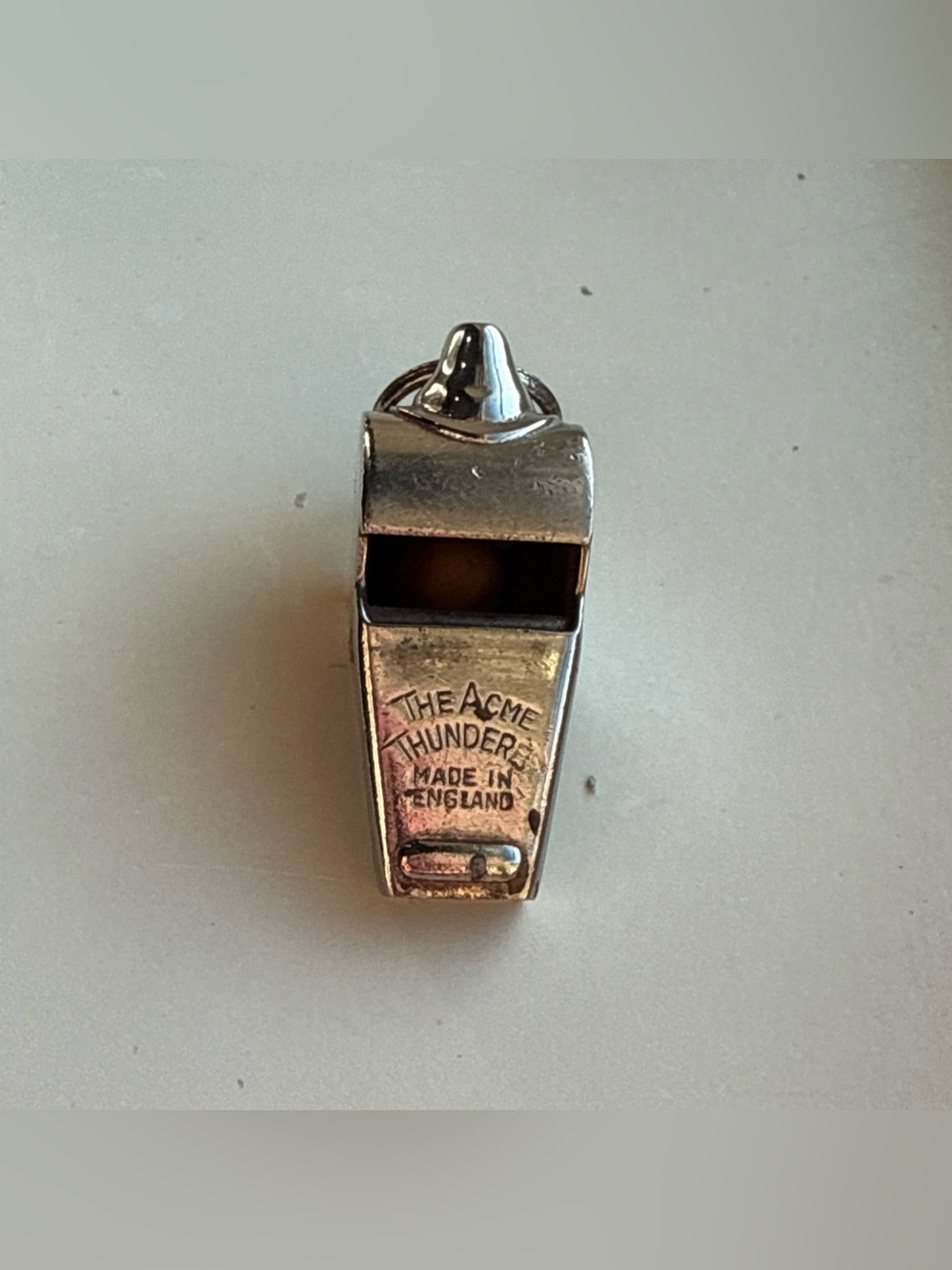 ACME Metallic Silver Referee Whistle